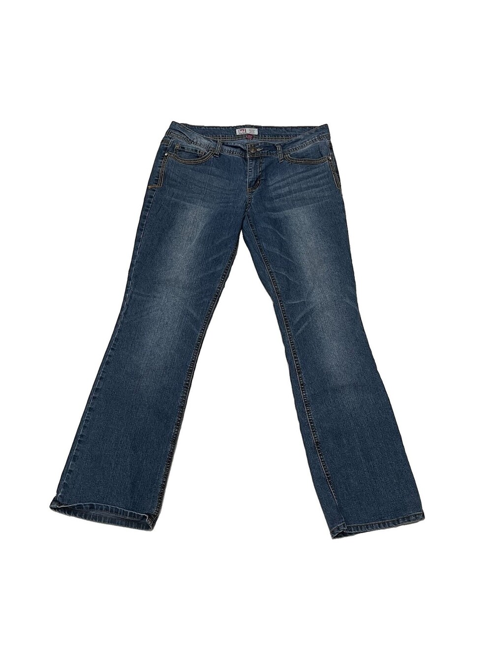 Vintage Y2K l.e.i. Ashley Low Rise Slim Boot Cut Jeans Women’s Size 13 Cowgirl - Picture 2 of 9